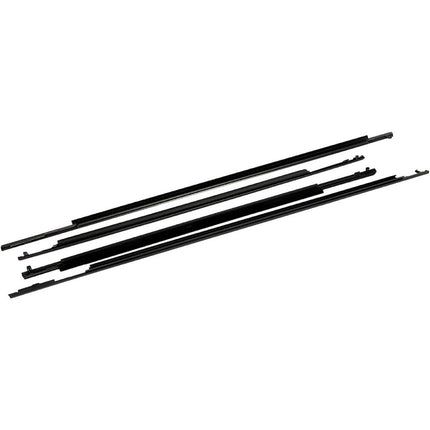 Findmall Door Belt Weatherstrip Molding Kit for 2010-2015 Toyota Prius, 4-Piece
