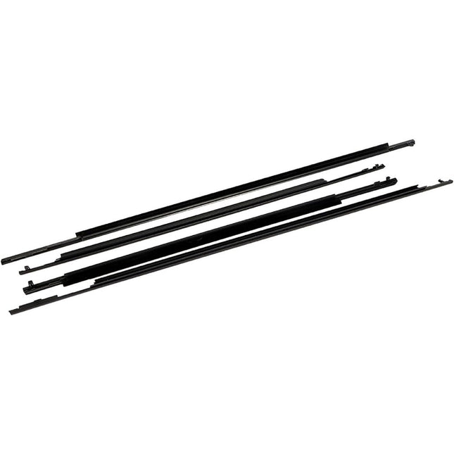 Findmall Door Belt Weatherstrip Molding Kit for 2010-2015 Toyota Prius, 4-Piece