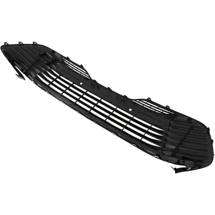 Findmall Front Lower Grille for 2018-2020 Toyota Camry LE XLE, Gloss Black, With Sensor Holes