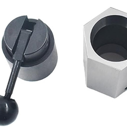findmall 5C Collet Block Set Hex 5C-CB, Square Collets and Closer for Milling Machine