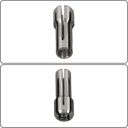 Findmall 14 Pack DA300 Accuracy Collet Set 3/64" - 1/4" by 1/64" Increments, 1/64" Collapse Range, Double Angle CNC Collet for Drilling, Tapping, and Grinding