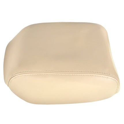 Findmall Beige Leather Armrest Center Console Lid Cover Skin Replacement for 2009-2015 Honda Pilot