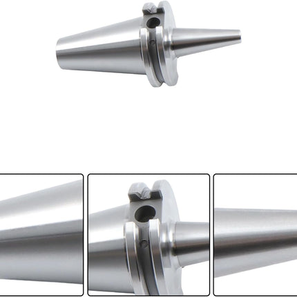 Findmall  CAT40 End Mill Holder, 1/8 Inch Diameter | G2.5/25000RPM Balance, for Milling, Drilling