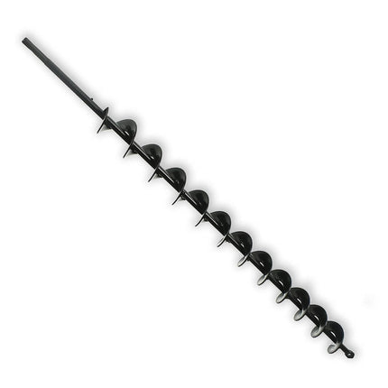 Findmall Auger Drill Bit, Earth Auger Bit for 3/8" Hex Drive Drill, 24 Inch Length Garden Planting Auger for Post Holes, Bulb Planting & Soil Digging