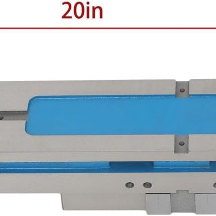 Findmall 4 Inch CME Double-Station Vise for Milling Machine, Q93100 Tight Machine Vise, Workholding for Simultaneous Milling Operations