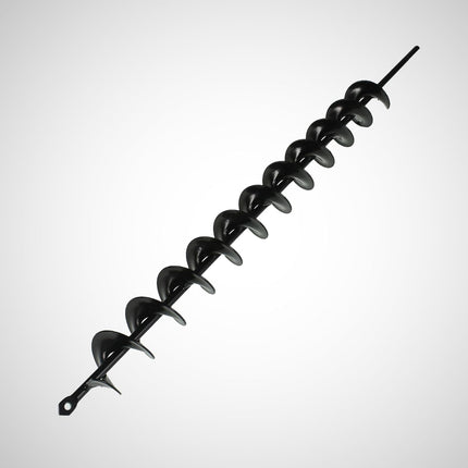 2 x 24 Inch Surface Auger Drill Bit for Planting Garden Auger Drill String or Umbrella Hole Excavator Suitable for 3/8 Inch