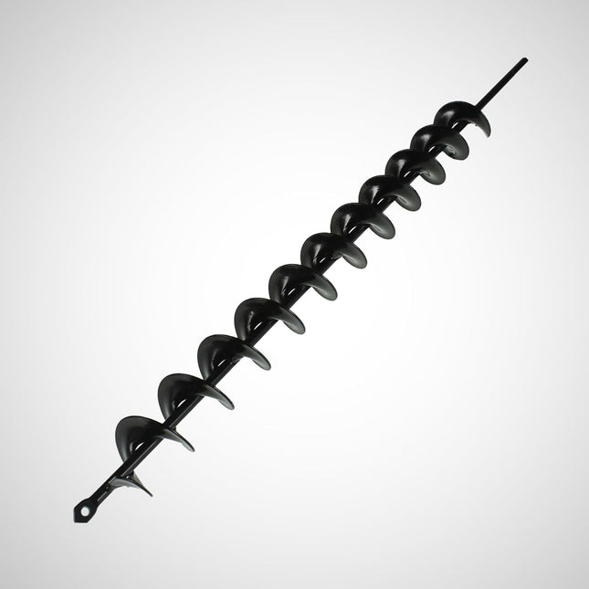 2 x 24 Inch Surface Auger Drill Bit for Planting Garden Auger Drill String or Umbrella Hole Excavator Suitable for 3/8 Inch