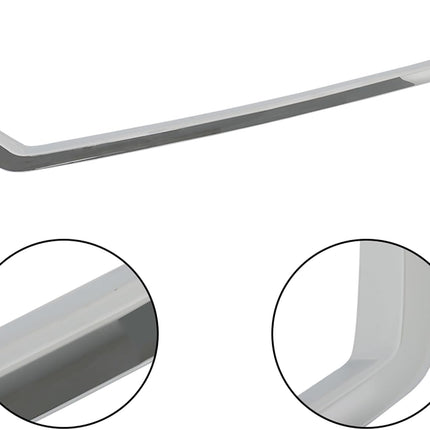 Findmall 3-Piece Front Upper Grille Molding Trim Kit Replacement for Silverado 1500 2016-2018