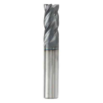 1PCS 1/2 Inch 4 Flute Helix Carbide End Mill Fit for Machining Flat Surfaces Steps Grooves Formed Surfaces and Cutting Workpieces on Milling Machines