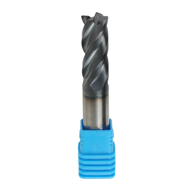 1PCS 1/2 Inch 4 Flute Helix Carbide End Mill Fit for Machining Flat Surfaces Steps Grooves Formed Surfaces and Cutting Workpieces on Milling Machines