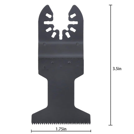 Findmall 55 Pieces of 44MM Conventional Oscillating Saw Blades, Alloy Steel, Quick Release Multitool Blade, for Wood, Metal and Plastic