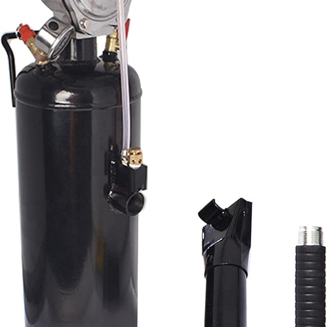 8L 2.1 Gallon Handheld Tire Bead Seater Air Blaster Tool Trigger Seating Inflator for Vehicle Car Truck Tractor RV ATV Black