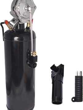 8L 2.1 Gallon Handheld Tire Bead Seater Air Blaster Tool Trigger Seating Inflator for Vehicle Car Truck Tractor RV ATV Black