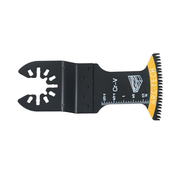 Findmall Oscillating Saw Blades Yellow Shock Tool Oscillating Saw Blade Combination 10-Piece for Cutting Wood, Plastic, and Metal