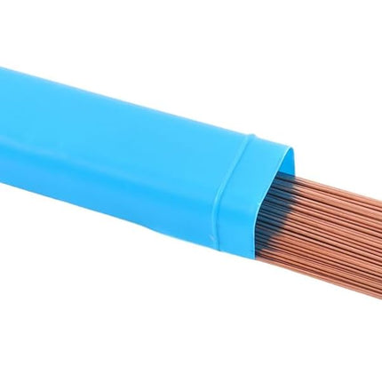 Findmall ER70S-6 Carbon Steel TIG Welding Rod, 1/16" 3/32" 1/8" Diameter x 16" 36" Length, 2/5/10 Lbs Pack, Low Spatter Filler Rod for Welding Steel, Industrial Maintenance and Repairs