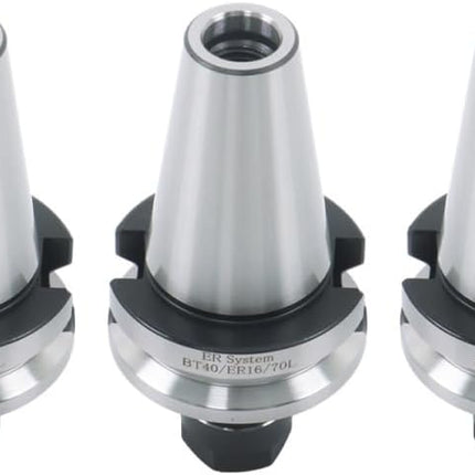 Findmall  5Pcs BT40 ER16 Collet Chuck Extension Length of 2.75 Inches | For Fine Detail Cutting and Other CNC Machining Operations