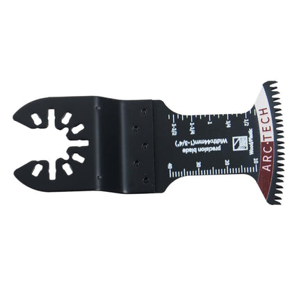 Findmall 10Pcs Extended Japanese Tooth Shaped Oscillating Blade Curved Tooth Oscillating Saw Blades Set Fit for Cutting Wood, Plastic, and Metal