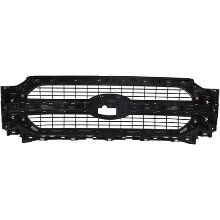 Findmall Front Grille Upper Grill Chrome Molding Mesh Replacement for 2021 2022 F150 Limited Model