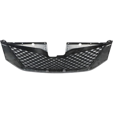 Findmall Front Upper Honeycomb Grille for 2011-2017 Toyota Sienna, Black