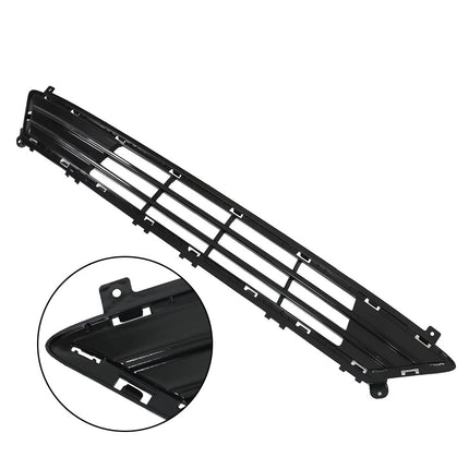 Findmall Front Bumper Grille Upper Lower Grills with Fog Lamp Covers Black Trim Assembly Replacement for 2019 2020 Fusion SE SEL