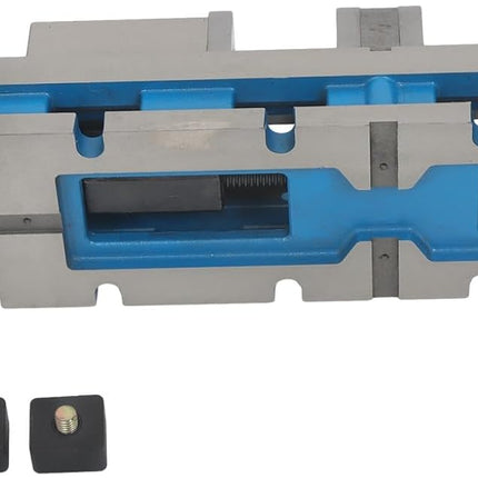 Findmall 6 Inch Double Lock CNC Milling Vise, Bi-Directional Flat Nose Pliers, Twin Opening