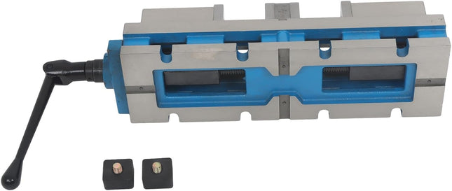 Findmall 6 Inch Double Lock CNC Milling Vise, Bi-Directional Flat Nose Pliers, Twin Opening