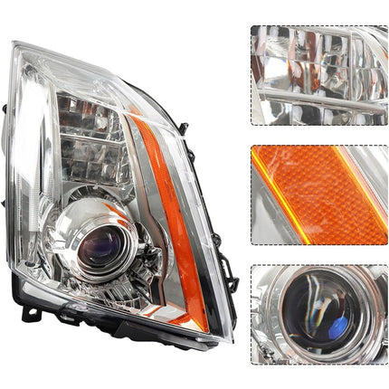 Findmall Headlight Assembly Replacement for CTS Right RH
