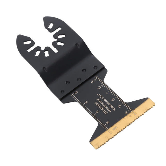 Findmall 31-Piece Universal Oscillating Saw Blade Set - High Carbon Steel and Titanium Bi-Metal Blades for Wood, Iron, Metal Cutting with Japanese Teeth and C-Clip Adapters