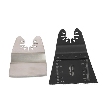Findmall Premium 35-Piece Oscillating Blades Kit Universal Fit for Plastic Wood Metal - 9 Blade Types for Multi-Material Cutting Compatibility with Most of Oscillating Multi-Tools