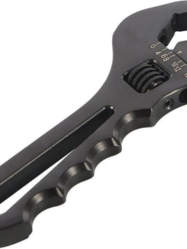 3AN-16AN Adjustable Wrench Black Aluminum Tool Spanner for Hose End Fitting
