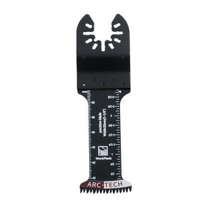 Findmall 10Pcs Extended Japanese Tooth Shaped Oscillating Blade Curved Tooth Oscillating Saw Blades Set Fit for Cutting Wood, Plastic, and Metal