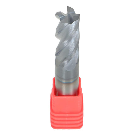 findmall 1/2 Inch Helix Carbide End Mill Tialn Coated 4 Flute 1-1/4 Inch Length of Cut Fit for Aluminum Cut Non-Ferrous Metal Upcut CNC Spiral Router Bit