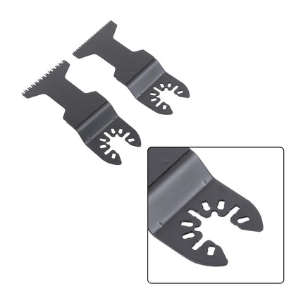 Findmall 60-Piece Oscillating Tool Blades Kit – Multi-Material Cutting Set with Fine, Bimetal and General Use Blades (35mm, 45mm) Constructed from High-Carbon Steel