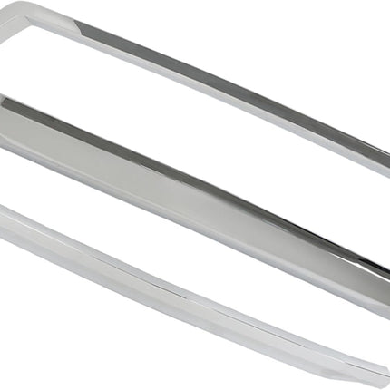 Findmall 3-Piece Front Upper Grille Molding Trim Kit Replacement for Silverado 1500 2016-2018