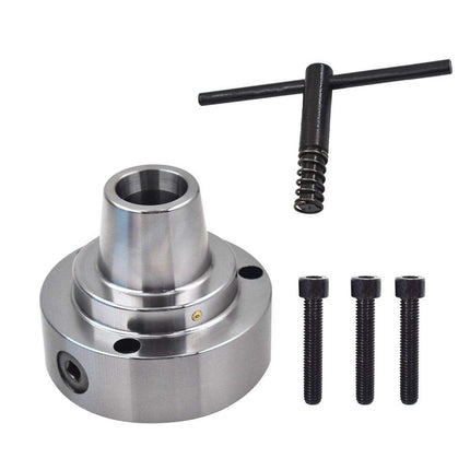 Findmall 5C Collet Lathe Chuck Closer With Semi-finished Adp.2-1/4" x 8 Thread