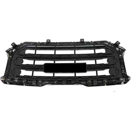 Findmall Front Upper Grille for 2016-2018 GMC Sierra 1500 and 2019 Sierra 1500 Limited, Black with Chrome Trim