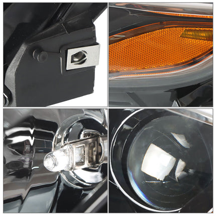 Findmall Driver Side Headlights Assembly Halogen Replacement for Malibu 2019 Housing Chrome Lamp LH 1PC 84494361
