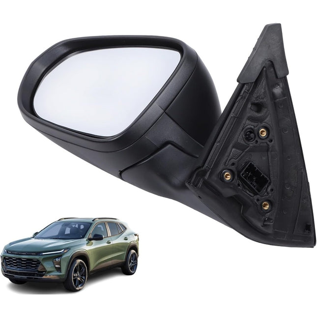 Findmall Side Mirror Assembly for 2024-2025 Trax, Driver Side, Heated, No Blind Spot