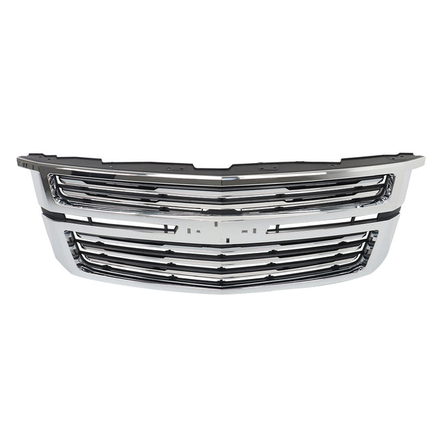 Findmall Chrome Front Upper Grille Replacement for Tahoe and Suburban 2015-2020