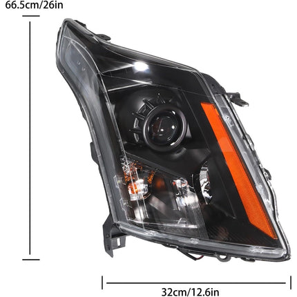 Findmall Headlights Assembly Replacement for SRX 2010-2016 22853872 22853873