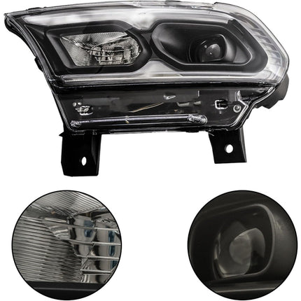 Findmall Headlight Assembly Replacement for Durango w/DRL Front LH