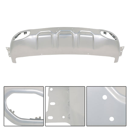 Findmall Front Bumper Face Bars for 2019‑2024 Ram 1500, Steel Silver