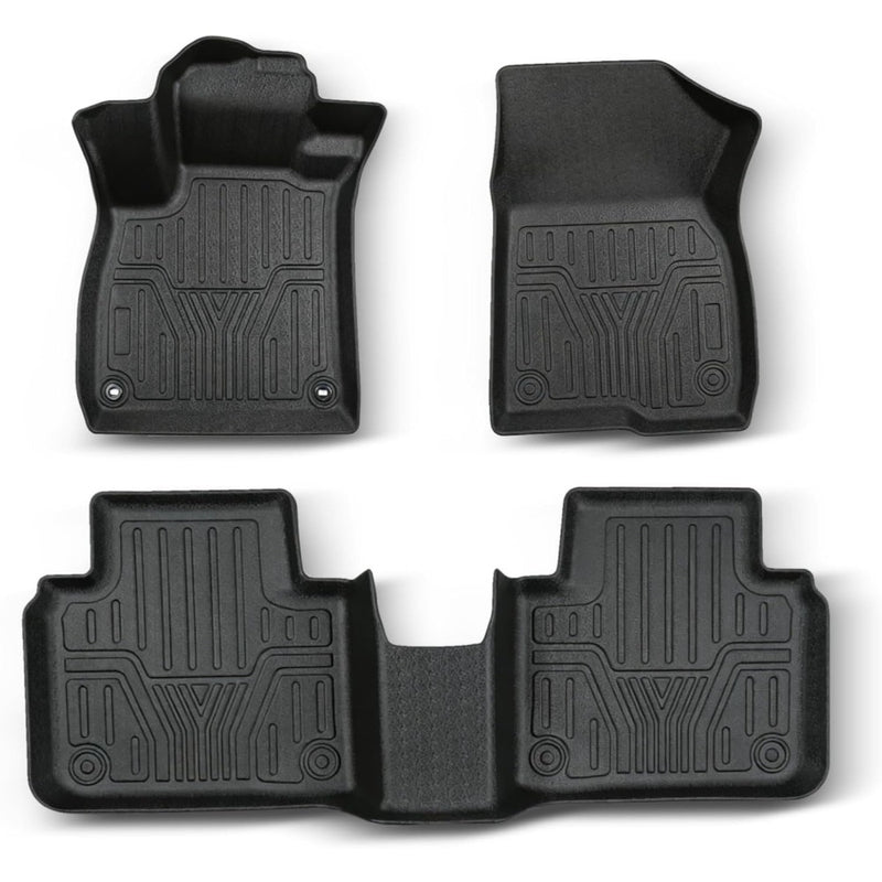 Findmall 3PCS Floor Mats Liner Black TPE Replacement for Accord 2018-2022