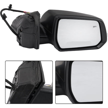 Passenger Side Power Heated Rearview Mirror 13-Wire Connector Replacement for Acadia AT4 SLT DENALI 2020 2021 2022 2023 2024 Replacement for 84579491