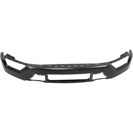 Findmall Black Steel Front Bumper Face Bar without Parking Sensor Holes Replacement for 2021-2023 Ford F-150, 17210132AD, AW67424