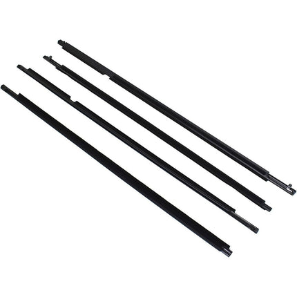 Findmall ABS Window Weatherstrip Molding Kit for 2008-2010 Toyota Highlander, 4-Piece