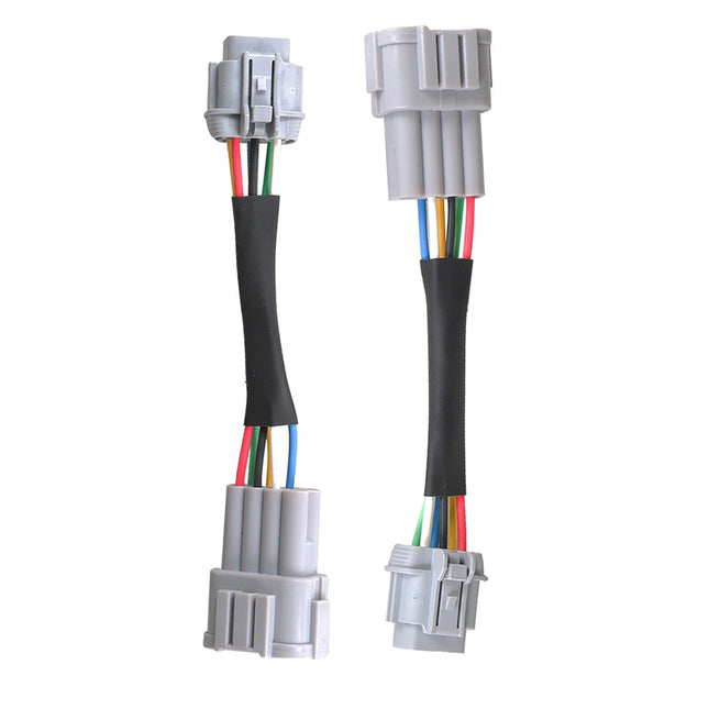 Findmall Headlight Conversion Adapters Wiring Harness Replacement for 2003-2005 350z HID Wiring 8 to Headlight 6