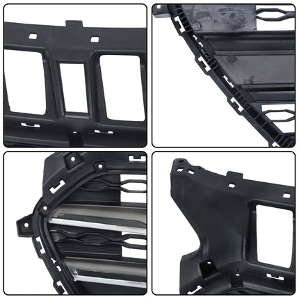 Findmall Front Bumper Grille Black Replacement for Elantra GT 2016 86350-A5800