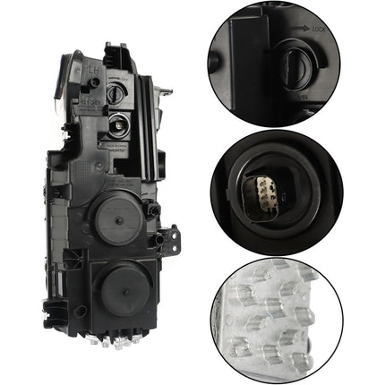 Findmall Headlights Assembly Replacement for Silverado 2500HD 2020-2023