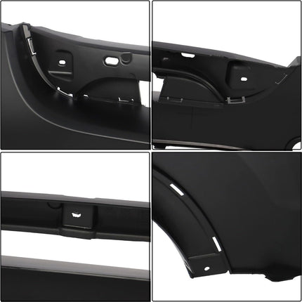 Findmall Primed Front Bumper Cover without Parking Sensor Holes Replacement for 2011-2015 Ford Explorer, FO1014109, BB5Z-17D957-APTM